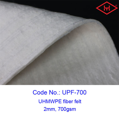 Industrial Thick Uhmwpe Fiber Anti Stab Felt Rolls 100 - 210cm Width