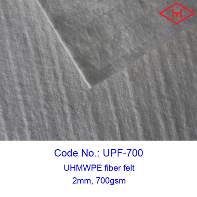 Industrial Thick Uhmwpe Fiber Anti Stab Felt Rolls 100 - 210cm Width